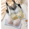 Miniatyrbilde 4 av 5: Plus Size Madam BH med Blondering og Uten Padding white 40/90(XXL)