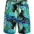 Miniatyrbillede 4 af 6: Mænds Hawaiiskjorte og Shorts green L