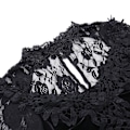 Miniatyrbilde 9 av 10: Gotisk Smal Spiss Lace Lang Goth Kjole Klær M