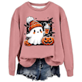 Miniatyrbild 1 av 2: Halloween-kostym för kvinnor - Tröja med huva pink S