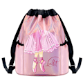 Miniatyrbilde 1 av 4: Jente Laser Skinnende Ballet Danseposer pink Printing 2