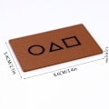 Miniatyrbilde 2 av 2: Squid Game 2 Ombudsman Kort Koreansk Game invitation card