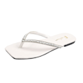 Miniatyrbillede 1 af 7: Dames Sandaler med Rhinestones Design white 35