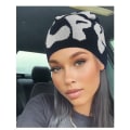 Miniatyrbillede 3 af 5: Dame Grafisk Beanie Skull Hat MEA Culpa Y2K Strikket Beanie Varmt Vinterhat Purple