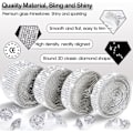 Miniatyrbild 2 av 9: Rhinestone-band 7 rullar 7 meter självhäftande diamant Bling Rhinestones-remsor