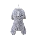 Miniatyrbilde 2 av 6: Hundepyjamas for små hunder Vinterhundgenser grey M