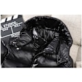Miniatyrbild 5 av 11: Herrar Blank Downjacka Vinter Tjock Värmejacka black XXXL