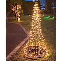 Pikkukuva 9 / 9: Joulukuusivalot, 6,6FT x 16 riviä, 400 LED-valoa kaukosäätimellä wram color