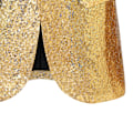 Miniatyrbilde 5 av 8: Menn's Sequin Blazer Dress One Button Slim Fit Menn's Sequin Jakke gold L