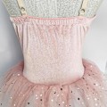 Miniatyrbillede 4 af 5: Balletskørte til Piger, Danseskørte, Stram Balletkjole pink 140