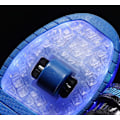 Pikkukuva 8 / 9: Lasten LED-USB-ladattavat yhden pyörän rullaluistelukengät black and blue 41