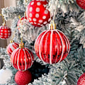 Miniatyrbilde 2 av 10: Julepynt til juletreet, 30 stk Julekuledekorasjonssett style3