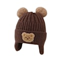 Pikkukuva 1 / 3: Vauvan Beanie-Pipo, Vauvan ja Taaperon Talvinen Lämmin Neulepipo coffee