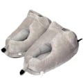 Miniatyrbilde 3 av 5: Myke Katt-Topplapper for Kvinner, Plysj Varme Slip-on Topplapper Cat