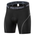 Miniatyrbillede 1 af 5: Mænds Cykelshorts 3D Polstret MTB Cykel Underbukser Shorts Åndbar Black-Grey M