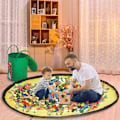 Miniatyrbilde 2 av 7: Lekeoppbevaringskurv med lekematte - Organiserende bærepose Color 3