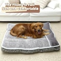 Miniatyrbilde 5 av 7: Hundebed for små hunder, hundemattras med pute for bur 91*58*7.5cm