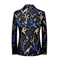 Miniatyrbillede 2 af 7: Mænds Blomster Blazer Jakke Luksus Fest Middag Smoking Jakke 2XL