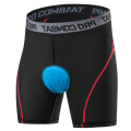 Miniatyrbild 3 av 5: Herrcykelbyxor 3D-vadderade MTB cykelbyxor andningsbara Black-Red 3XL