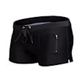 Miniatyrbilde 2 av 4: Sexy Badebukser for Menn - Hurtigtørkende Strandshorts black S