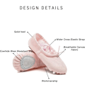 Miniatyrbillede 2 af 4: Ballet Sko til Piger - Toddler Ballet Slippers Dansesko til Børn Red 22