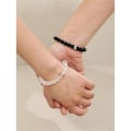 Miniatyrbillede 4 af 5: 2 stk. Moderne Kroneformede Lysende Hjerte Pararmbånd Til Valentinsdag Gave