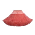 Miniatyrbillede 1 af 5: Dame Elastisk Chiffon Tutu Tulle Skørt Prinsesse Ballet Dans Multi-Lag Red