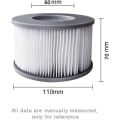 Miniatyrbild 3 av 5: 8 st Mspa Pool Hot Tub Spa Filter Cartridges, Swimming Pool Filter Replace Cartridge 2PCS