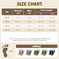 Miniatyrbillede 6 af 6: Skridsikre Bløde Hjemmesko Unisex Sky Slippers Kvinder Mænd brown 40-41