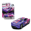 Pikkukuva 1 / 6: Valettuauto Ford V8 Racing -urheiluauton malli Purple Pink