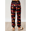 Miniatyrbild 8 av 10: Dam Candy Cane Julpyjamas Randig Loungeset Jul-PJs Set black XL