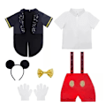 Miniatyrbild 5 av 9: 5PCS Pojkar Tecknad Mus Cosplay Kostym 90