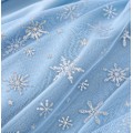 Miniatyrbild 5 av 5: Snöflinga Prinsesskappa Blå Prinsessmantel 110