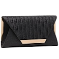 Miniatyrbilde 1 av 5: Clutch-vesker for kvinner, kveldsvesker og clutch-vesker for kvinner black