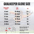 Miniatyrbild 5 av 5: Fotbollsmålvaktshandskar Tjock Latex Fotboll Match Greppskydd Red 9