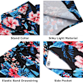 Pikkukuva 5 / 6: Miesten Havaijilainen Paita ja Shortsit black L