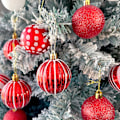 Miniatyrbilde 6 av 10: Julepynt til juletreet, 30 stk Julekuledekorasjonssett style1