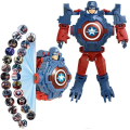 Miniatyrbild 3 av 4: Spider-Man Transformer Barnklocka Elektronisk Klocka, 24 Projektionsmönster Hulk