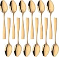 Dessertskedar, 12-pack, Guld