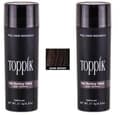 [RM]2x Toppik Stor, 27.5g, Mörkbrun 55