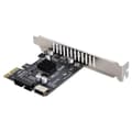 VL805 Moderkortsadapter 5 Gbps Typ E USB 3.1 Frontpanel Hona & USB 2.0 till PCI-E 1X Expresskort