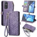 OnePlus 9 Pro Flip Plånbok Läderfodral Business Stil Stötsäkert Skydd Purple