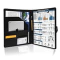 A4 Magnetisk Konferansemappe Klippebrett med Oppbevaring Portefølje Padfolio PU-skinn Intervju Dokumentorganisator