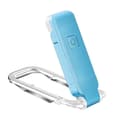 Bærbar USB Genopladelig LED Boglampe med Klips til Sengelæsning, Justerbar Lysstyrke, Dæmpbar Bogmærkelampe blå blue