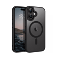 iPhone 16 Cover - Magsafe Frosted Cover - Sort sort sort black