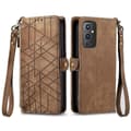 OnePlus 9 Pro Flip Plånbok Läderfodral Business Stil Stötsäkert Skydd Brown