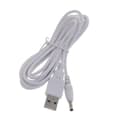 1m/2m/3m USB till 3,5 mm X 1,35 mm adapteromvandlarkabel stöder endast 5V ström, storlek 2m 2m