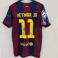 2014–2015 Barça-tröja nummer 11, signerad av Neymar – den perfekta presenten för fotbollsfans (M) (M)