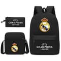 2026 Ny VM-tema studentrygsæk til mænd, letvægts og stor kapacitet (J) Sort Billede 1 penalhus Black Image 1 pencil case