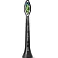 Miniatyrbillede 4 af 4: Philips Sonicare W2 udskiftningsbørstehoveder 4-pak, kompatible Sonicare tandbørste-refiller, bløde børster dybderens, sort Black